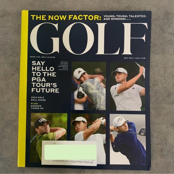 Golf Magazine May 2024 Now Factor Say Hello To The PGA Tours Future Ball Guide - Picture 2 of 5